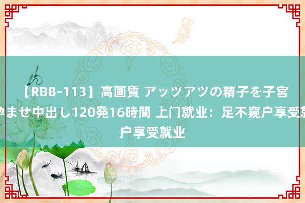 【RBB-113】高画質 アッツアツの精子を子宮に孕ませ中出し120発16時間 上门就业：足不窥户享受就业