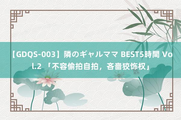 【GDQS-003】隣のギャルママ BEST5時間 Vol.2 「不容偷拍自拍，吝啬狡饰权」